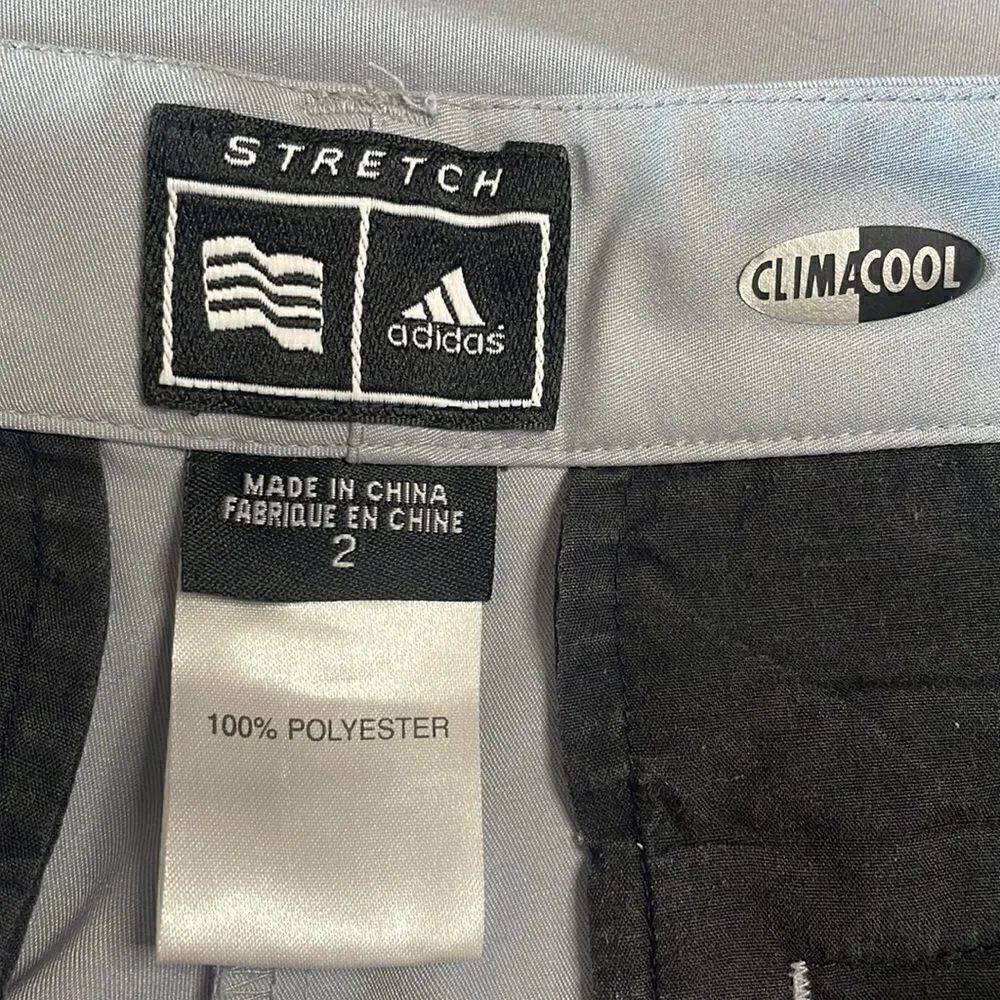Adidas ClimaCool Longline Golf Shorts Gray sz 2